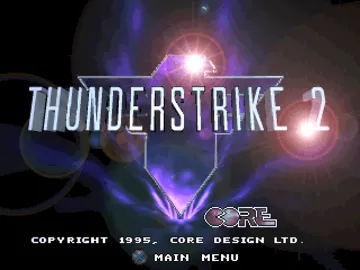 Thunderstrike 2 (US) screen shot title